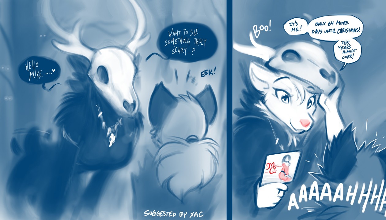 conditional dnp, tom fischbach, mike (twokinds), christmas, halloween - Yif...